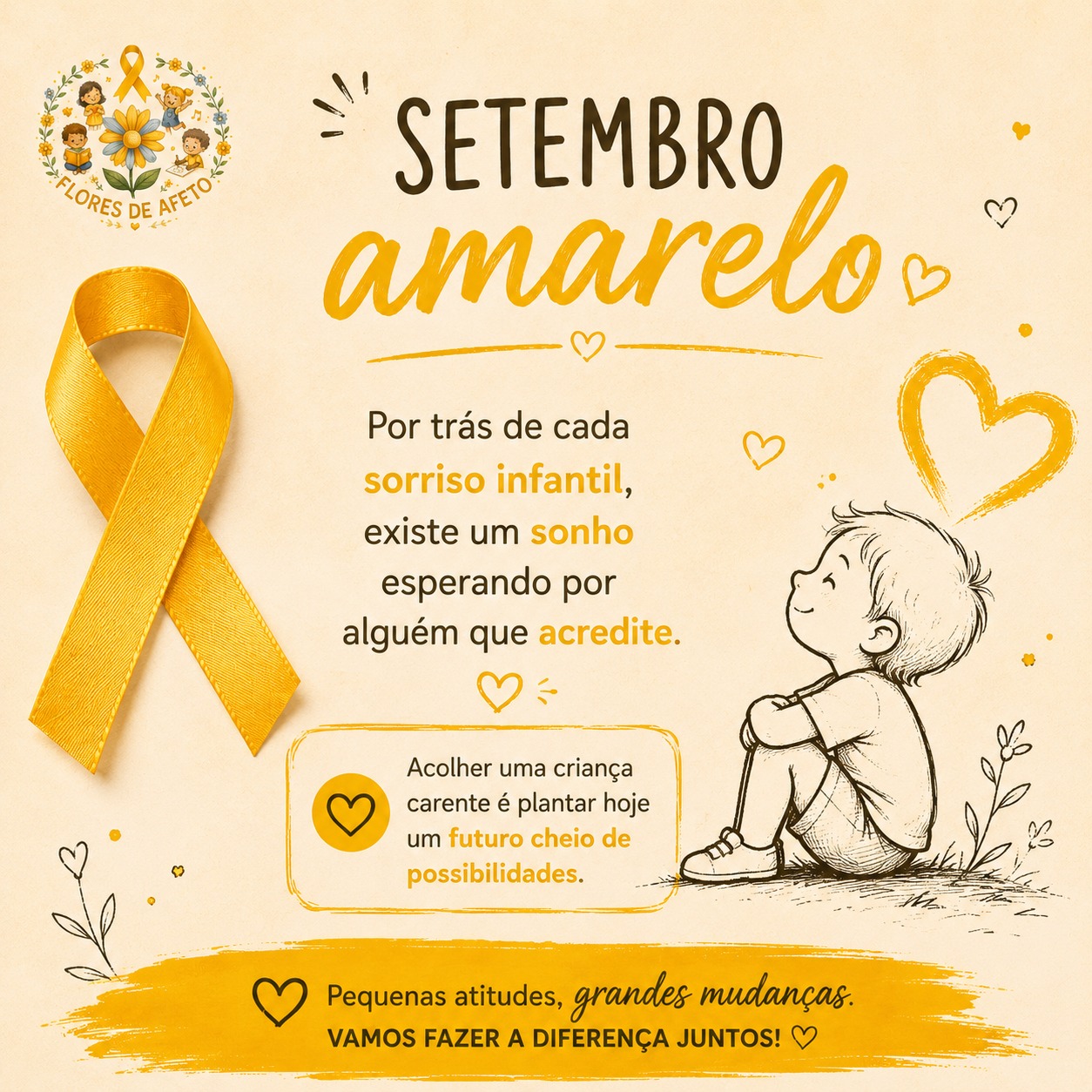Voluntária entregando um buquê de flores a uma senhora atendida pela ONG